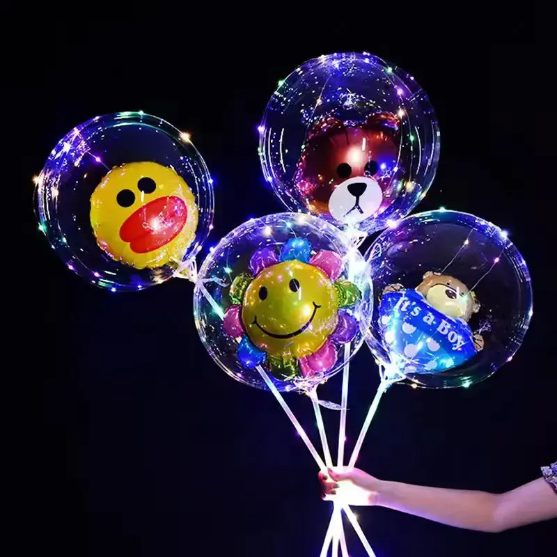 LED BOBO गुब्बारों की उत्पादन विधि