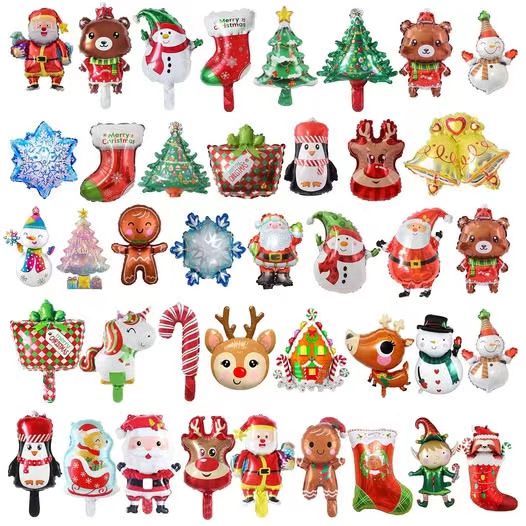 क्रिसमस फ़ॉइल बैलून किट