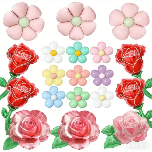 फूल पन्नी गुब्बारे