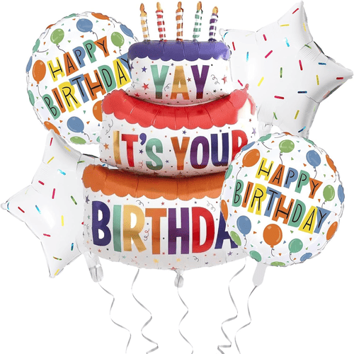 फ़ॉइल गुब्बारा जन्मदिन सेट