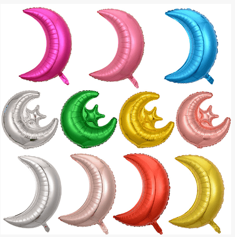 चंद्रमा पन्नी गुब्बारा