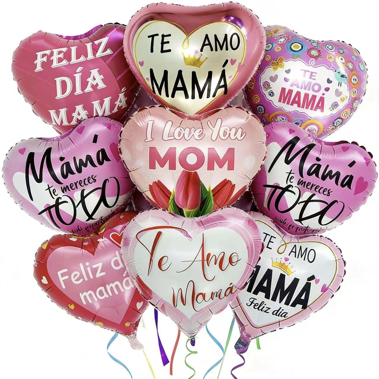 मदर्स डे फ़ॉइल गुब्बारे