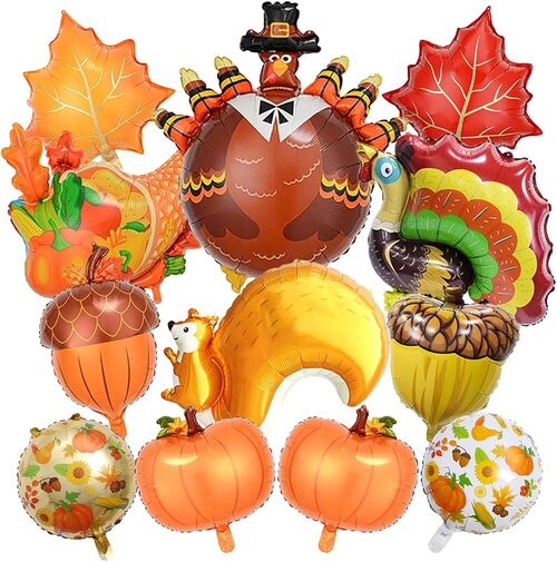 धन्यवाद ज्ञापन पन्नी गुब्बारे